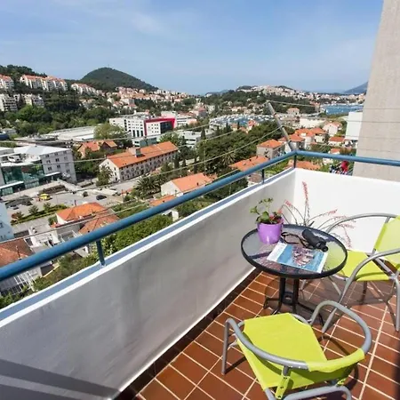 شقة Lia - One Bedroom With Balcony And Sea View دوبروفينك